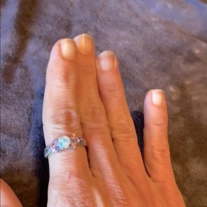 Opal Amethysts ring